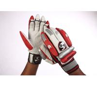 SG Guantes de bateo League | LH, Talla Juvenil, Multicolor, Guantes Acolchados de Grado Profesional | Protección Superior de los Dedos | Guantes de Wicketkeeper cómodos y duraderos para Jugadores de