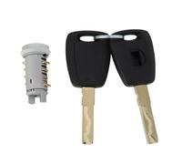 SG Store 1 barril de cerradura de puerta con llaves compatible con Fiat 500 2007-2022 compatible con Fiat Punto 188 1999-2010 OE 71771348 39.4 x 19.7 mm