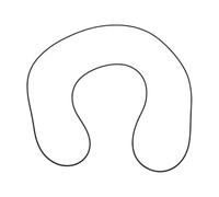 SG Store 1 correa de repuesto para tocadiscos de 301 x 2 mm, compatible con tocadiscos Pro-Ject Elemental Series, color negro