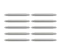 SG Store 10 pasadores de reloj de 2,5 mm, pasadores gruesos de acero inoxidable, compatibles con Seiko SKX007 SKX009 de 22 mm