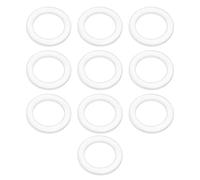 SG Store 10 Piezas de Tapón de Cárter de Aluminio para Arandela de Drenaje de Aceite Junta de Tapón de Drenaje de Aceite de 18 Mm X 12 Mm X 1,5 Mm 420.2.001.7A 42020017A