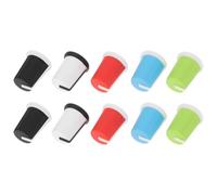 SG Store 10 pomos de potenciómetro EQ para barra de empuje, perilla de control de rotación de 16 x 19 mm, compatible con mezclador Pioneer DJ