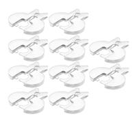 SG Store 10 Protectores Antiastillas para Sierras de Vaivén Junta Antirrebabas 2607010079 Compatible con Bosch GST800 GST65 GST85 PST 650L Transparente
