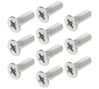 SG Store 10 Tornillos de Cruz para Tapa de Depósito de Freno Delantero M4x12x0,7 de Acero Inoxidable Compatible con Honda CR125 250R CRF125 250 450R