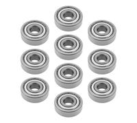 SG Store 10x Rodamientos de Bolas 6200ZZ de 10 X 30 X 9 Mm Compatible con Porter Cable X40d - PCB330BS 5140075 Sierras de Cinta