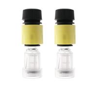 SG Store 2 adaptadores de lavadora de alta presión para lavadora de coche, filtro de agua de 3/4 pulgadas, compatible con Black & Decker de 2.5 x 1.2 x 0.6 pulgadas, 2.2 x 1.3 pulgadas
