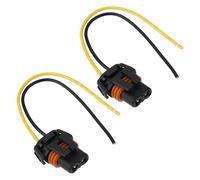 SG Store 2 Bombillas para Faros Delanteros 9005 HB10 con Conector de 2 Pines para La Mayoría de Los Coches Precableadas