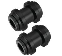SG Store 2 bujes de amortiguador trasero de bicicleta de aleación de aluminio compatible con Fox compatible con Rockshox (8 x 24 mm)