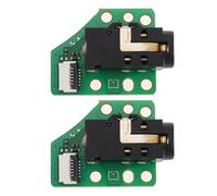 SG Store 2 conectores de audio para consola de juegos, conector de auriculares, placa PCB compatible con Nintendo Switch Lite