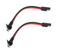 SG Store 2 conectores de cable de alimentación de intercomunicador de coche de 19 cm compatible con Motorola Radio CM200 PM400