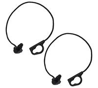 SG Store 2 Correas para Estante Trasero de Coche 13367836 compatibles con Corsa D Corsa E 5 Accesorios para Puertas Interiores de Coche, Piezas de Repuesto Color Negro