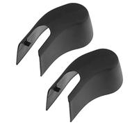 SG Store 2 Cubiertas de Tuerca de Brazo de limpiaparabrisas Trasero 61627161030 compatibles con BMW X3 F25 2011-2016 X5 E70 2007-2013, Tapa de Tuerca de limpiaparabrisas Trasero, Color Negro