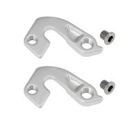 SG Store 2 ganchos de desviador trasero de bicicleta 65 con tornillo 9895-4020 compatible con Specialized