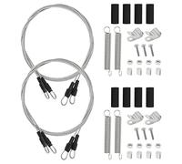 SG Store 2 Juegos de Cuerda de Acero para Coche RC compatibles con Trx4 Axial Scx10 D90 D110 1/10 Cuerda de protección de Coche y Clip de fijación de Metal