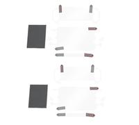 SG Store 2 juegos de protectores de pantalla delanteros y traseros compatibles con Sony PS Vita PSV1000