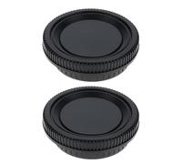 SG Store 2 juegos de tapa de cuerpo de cámara y tapa de lente trasera compatible con cámaras Minolta MD Mount