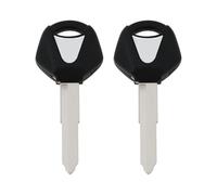 SG Store 2 Llaves de Motocicleta en Blanco Sin Cortar Ranura Derecha Compatible con Yamaha YZF R1 R6 YZF600 FZ1 FZ6 MT07/09