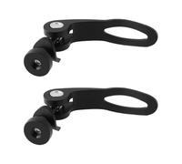 SG Store 2 pasadores de liberación rápida para tija de sillín de bicicleta M5 x 32 mm, pernos de abrazadera para bicicleta plegable de montaña