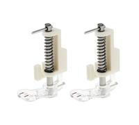 SG Store 2 PCS Prensatelas para Máquina de Coser Prensatelas para Bordar 50 X 26,9 Mm Prensatelas Compatible con Singer Compatible con Brother Compatible con Babylock