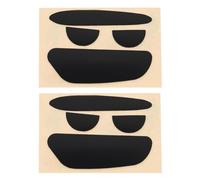 SG Store 2 pies de repuesto para ratón inalámbrico compatible con Logitech MX Master 2/2s pegatinas para pies de ratón gaming patines (negro)