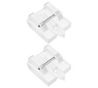 SG Store 2 Piezas 820474096 Prensatelas Con Cremallera Invisible Transparente Compatible Con Pfaff Expression 2014 Compatible Con Hobby 42