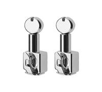 SG Store 2 Piezas Abrazaderas de Aguja de Metal Tornillo de Mango Giratorio para Accesorios para Máquinas de Coser Domésticas Piezas de Repuesto Plateadas