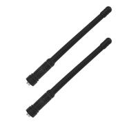 SG Store 2 Piezas Antena Telescópica de Doble Banda para Intercomunicador SMA Hembra 42 Mm Compatible con Baofeng BF-888S UV-5R Y UV-5RE.