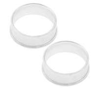 SG Store 2 piezas de pedalier de bicicleta BB eje inferior arandela de aleación de aluminio adaptador BB HTII a GXP soporte inferior