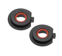 SG Store 2 Piezas H7 LED para Faros Delanteros de Coche, Soporte de retención de Enchufe, componentes de Repuesto de plástico Negro, tamaño de Agujero de 15 mm