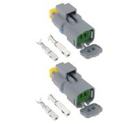 SG Store 2 piezas Interruptor de marcha atrás Conector de 2 pines Compatible con Citroën Jumper Bus Compatible con Fiat Ducato Bus