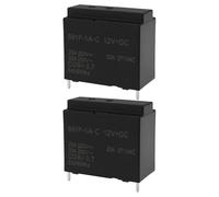 SG Store 2 Relés de 4 Pines 891P-1A-FC de 12 V CC para Refrigerador Lavadora Y Secadora.