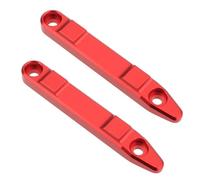 SG Store 2 Rieles de Techo de Aleación de Aluminio Rojo ARA320818 Compatibles con ARRMA 1/16 Mojave Grom