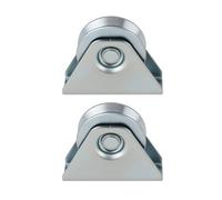 SG Store 2 Rodillos de Puerta Corrediza con Ranura en V de 58 Mm Adecuados para Poleas de Ducha Armarios Garajes Y Ventanas.