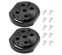 SG Store 2 Sets Soportes para Computadora de Bicicleta Soporte de Reparación de Asiento Base Fija Soporte de Cronómetro Base de Fijación Reparación de Asiento Fijo Compatible con Garmin 33x29x5mm