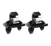 SG Store 2 Soportes de Gancho para Parasol de Coche 8V78575624PK Compatible con Audi A3 2015+/A5 2017+ Color Negro