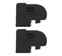 SG Store 2 tapas de tapa de batería de cámara a presión compatibles con EOS 5D MARK II, color negro