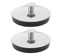 SG Store 2 tapones de drenaje de goma de tamaño grande de 5,3 x 2,2 cm, adecuados para bañera, lavabo y cocina