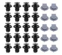 SG Store 20 Clips de fijación de Parachoques + 10 Clips de Ajuste de Arco de Rueda Compatible con Mini Cooper Cabriolet Clubman Clubvan Countryman Coupe Paceman Roadster R50 R52 R53 R55 R56 R5