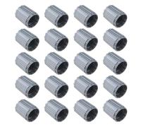 SG Store 20 Piezas Cubierta Antipolvo de Sensor de Válvula de Presión de Neumáticos TPMS de Plástico Gris Adecuada Para Coches, Motocicletas, Bicicletas y Vehículos Eléctricos