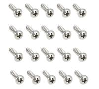 SG Store 20 Tornillos para Luz de Matrícula M4 X 14 Mm N01396111 Compatible con VW Golf 2 3