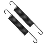 SG Store 2PCS Resorte Tensor de La Polea Tensora de La Plataforma de Corte M45123 Resorte de Extensión Compatible con John Deere 312 314 RX75 RX95 340D Cortadora de Césped Negra