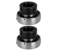 SG Store 2x Rodamientos de Inserción Radial SA204 de 20 Mm de Diámetro Interior X 47 Mm de Diámetro Exterior X 31 Mm de Altura para Eje de 20 Mm
