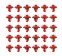 SG Store 30 piezas de clip decorativo para forro interior de puerta de coche 07146962771 6962771 6962771 compatible con BMW Serie 3 E90 E91 E92 E93 rojo