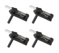 SG Store 4 cierres de resorte de 3 mm para aviones RC y barcos, 23,5 x 13 x 8 mm, color negro