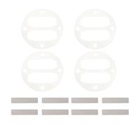 SG Store 4 juegos de válvula de aluminio con cabezal de compresor de aire, incluye junta de aluminio de 73 mm, pieza de válvula de 10 x 47 mm, compatible con piezas de compresor neumático central