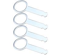 SG Store 4 llaves de liberación de herramientas de extracción de radio de coche compatibles con Golf MK4 1998-2003 unidad principal reproductor de CD Pin herramientas estéreo accesorios