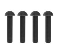 SG Store 4 pasadores de bisagra de puerta de estufa de leña de acero de 3/8 x 1-3/4 pulgadas, compatibles con estufas de leña Fisher, bisagras de acero sólido