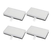 SG Store 4 PCS Filtros de Aspiradora Compatible con Conga 8290 Immortal 90x50x8mm Cartuchos de Filtro de Aspiradora para El Hogar Hoteles Y Oficinas
