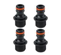 SG Store 4 Piezas Conector Grifo AG 1/2 Pulgada Compatible con Gardena Herramientas Jardinería Y Sistemas de Riego Equipos de Riego de Jardín