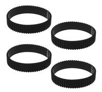 SG Store 4 Piezas Correa de Transmisión para Cepilladora Eléctrica X40515 Compatible con Black & Decker KW715 KW713 BD713 Correas Dentadas de Goma para Cepilladora Eléctrica de 177mm